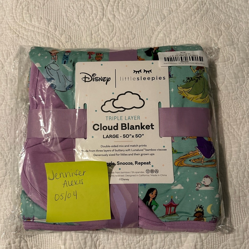 Princess Little Sleepies Blanket